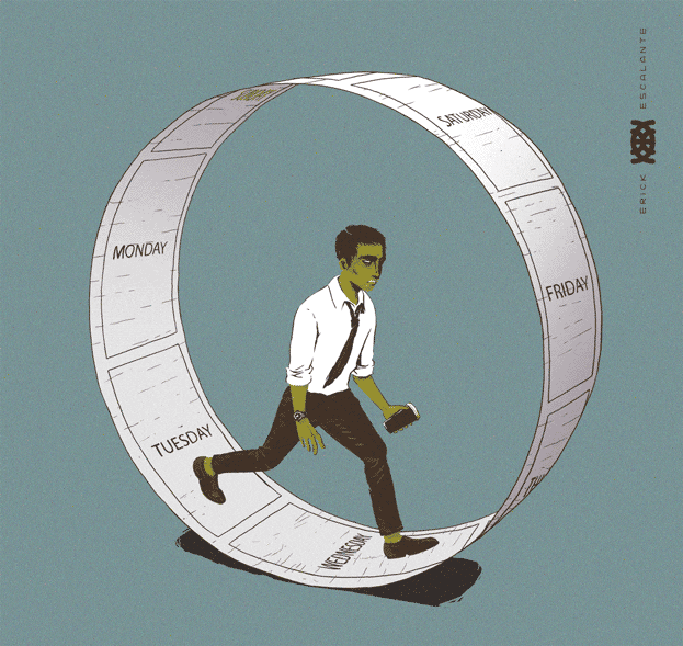 Animación sobre la rutina diaria