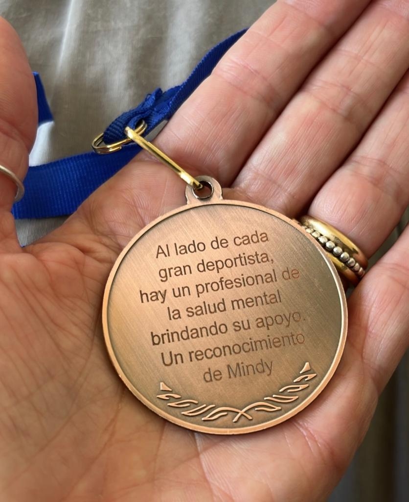 Entrega de la medalla de la salud mental