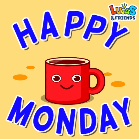 Animación motivacional de inicio de semana