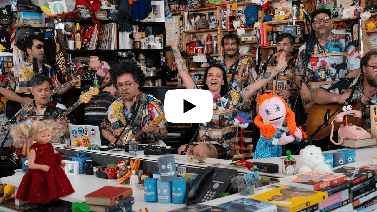 Portada del video de 31 Minutos en el Tiny Desk