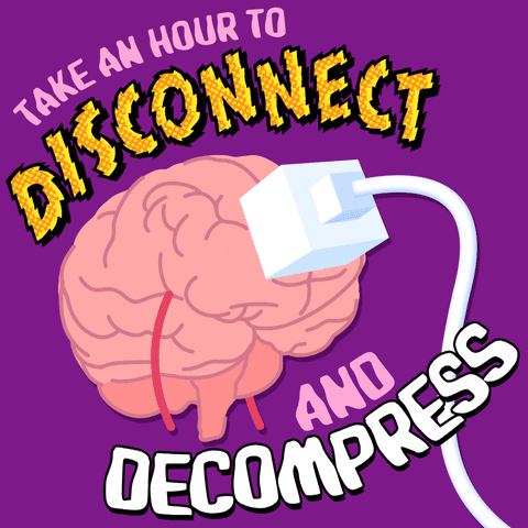 Animación sobre la desconexión digital